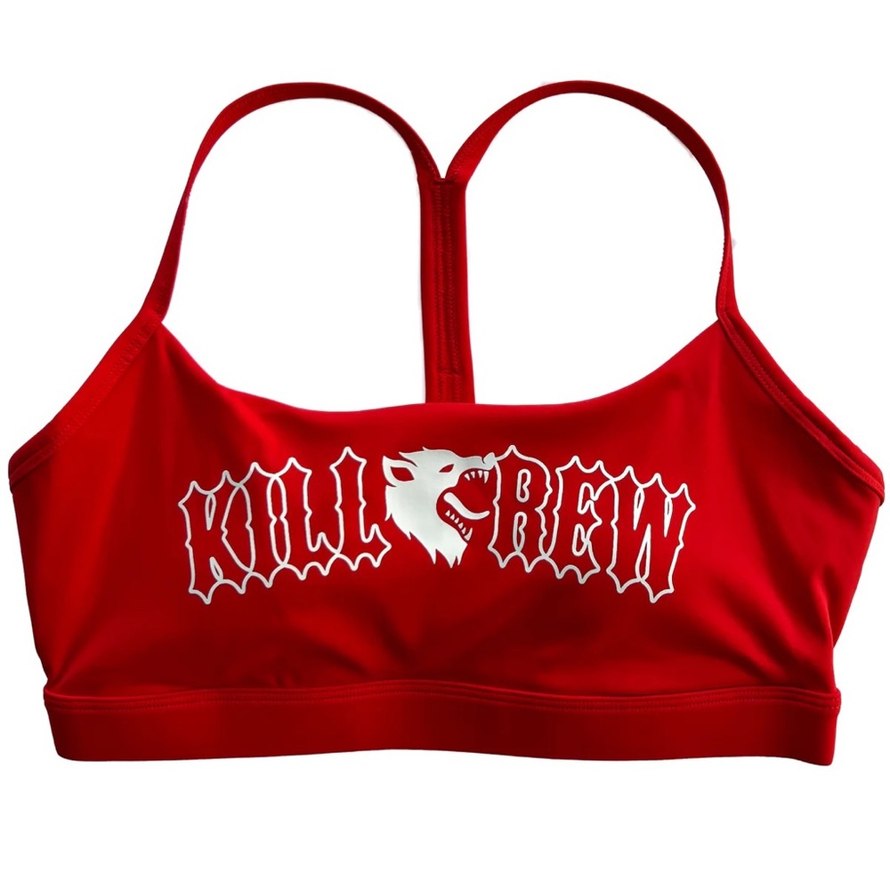 Kill Crew red sports bra